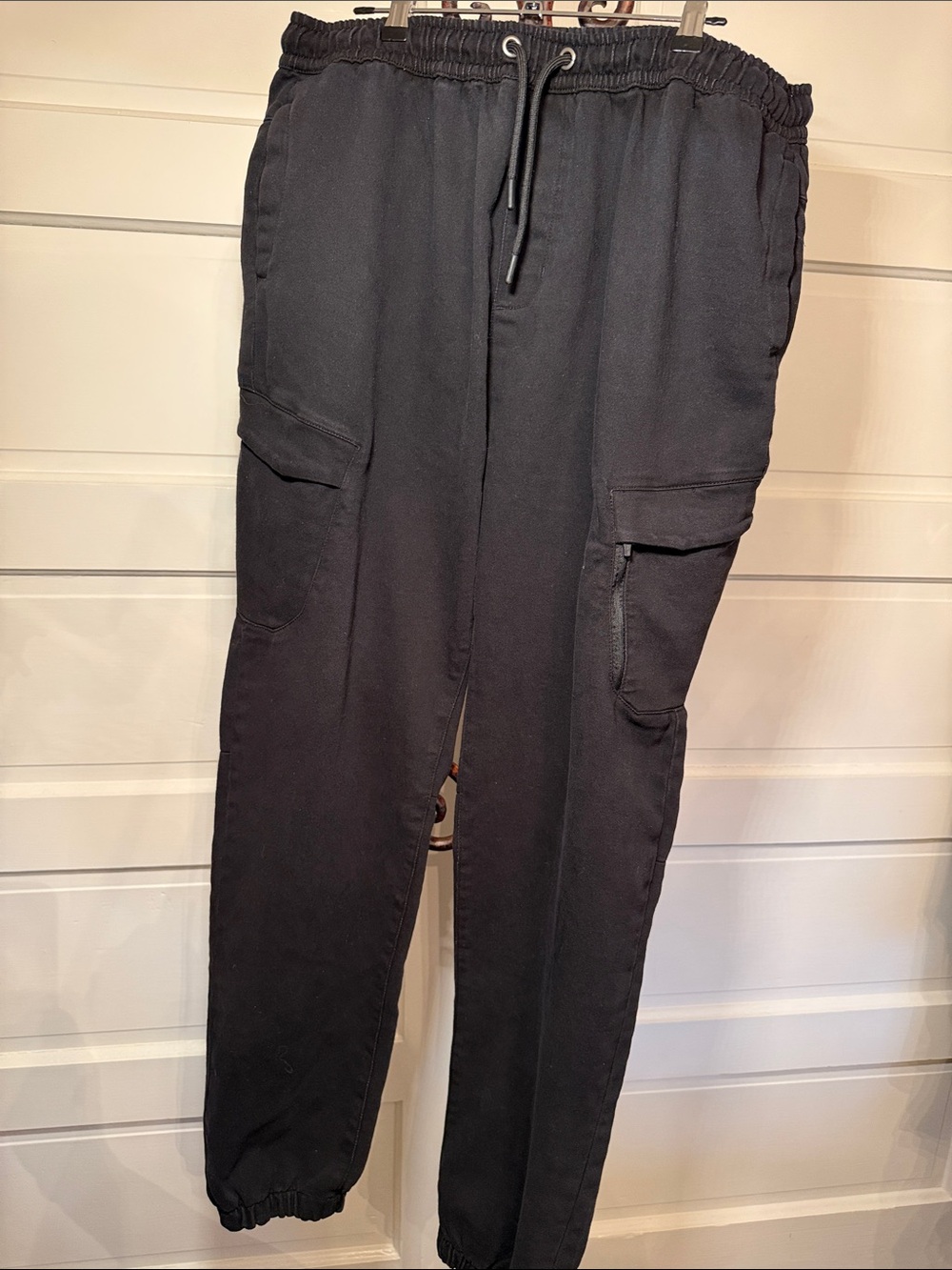 N-Amsterdam Cargo Jogger men’s Pants 3XL Black Techwear Utility Stretch